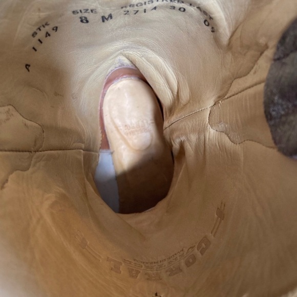 Womens Corral Vintage Turquoise Inlay & Stud Cowgirl Boots A1149 - Picture 14 of 15